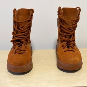 Yeezy Season 3 Military Boots Burnt Sienna colorway